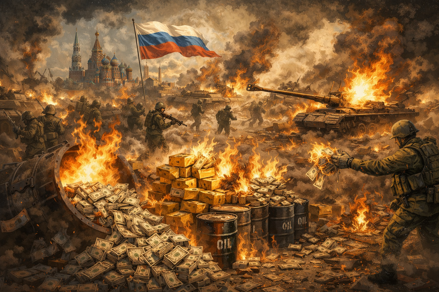 Настоящая причина войны: Россия напала на Украину, чтобы утилизировать 640 миллиардов