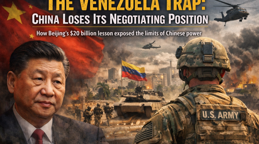 The Venezuela Trap: China Loses Its Negotiating Position | FakeOFF