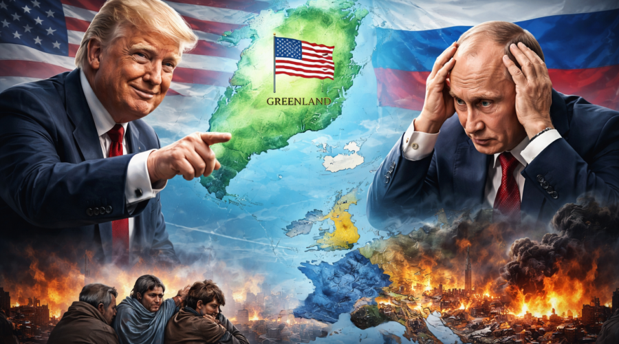 The Greenland Distraction: How Trump Prevented Putin from Using Ukraine’s Suffering to Blackmail the World | FakeOFF