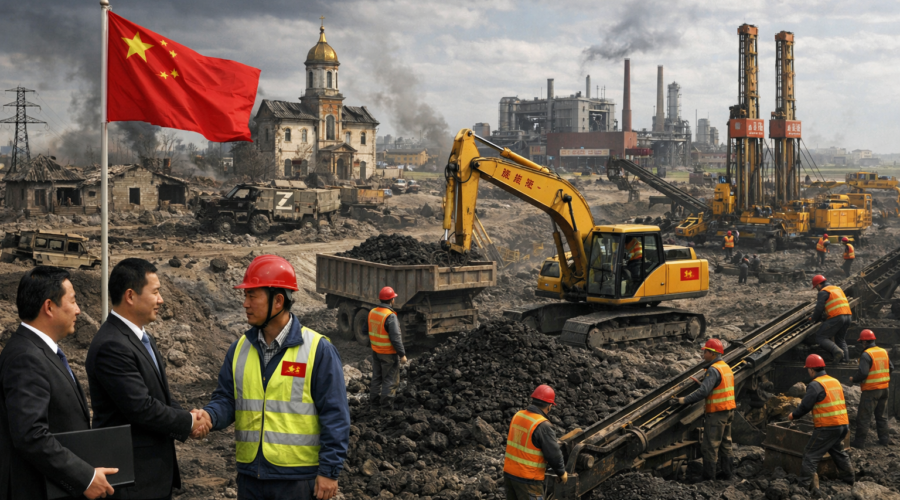 The Vulture's Diplomacy: Chinese Corporations Move Into Russia's Captured Ukrainian Territories | FakeOFF